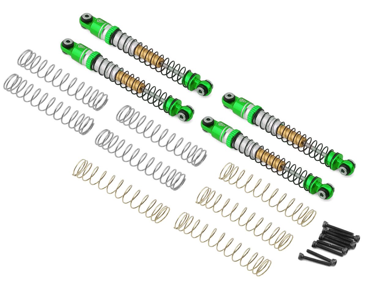 Treal Hobby Axial AX24 Aluminum Long-Travel Threaded Shocks (53mm) (4) (TLHTAX24-10)
