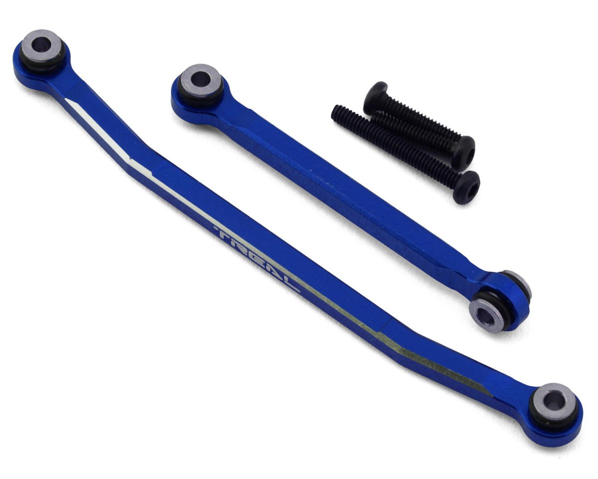 Treal Hobby FCX24 Aluminum Steering Rod Link Set (Blue) (TLHTFCX24-08)
