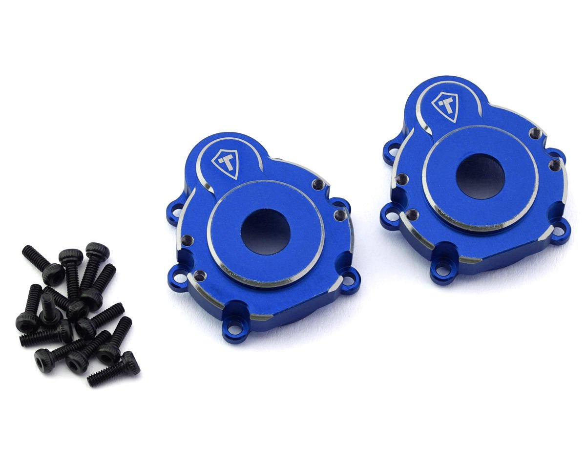 Treal Hobby Redcat Gen9 Aluminum Outer Portal Covers (Blue) (2) (TLHTGEN9-16)