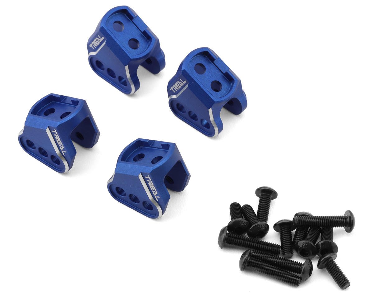 Treal Hobby Redcat Ascent/Gen9 Aluminum Lower Link Mounts (Blue) (4) (TLHTGEN9-21)