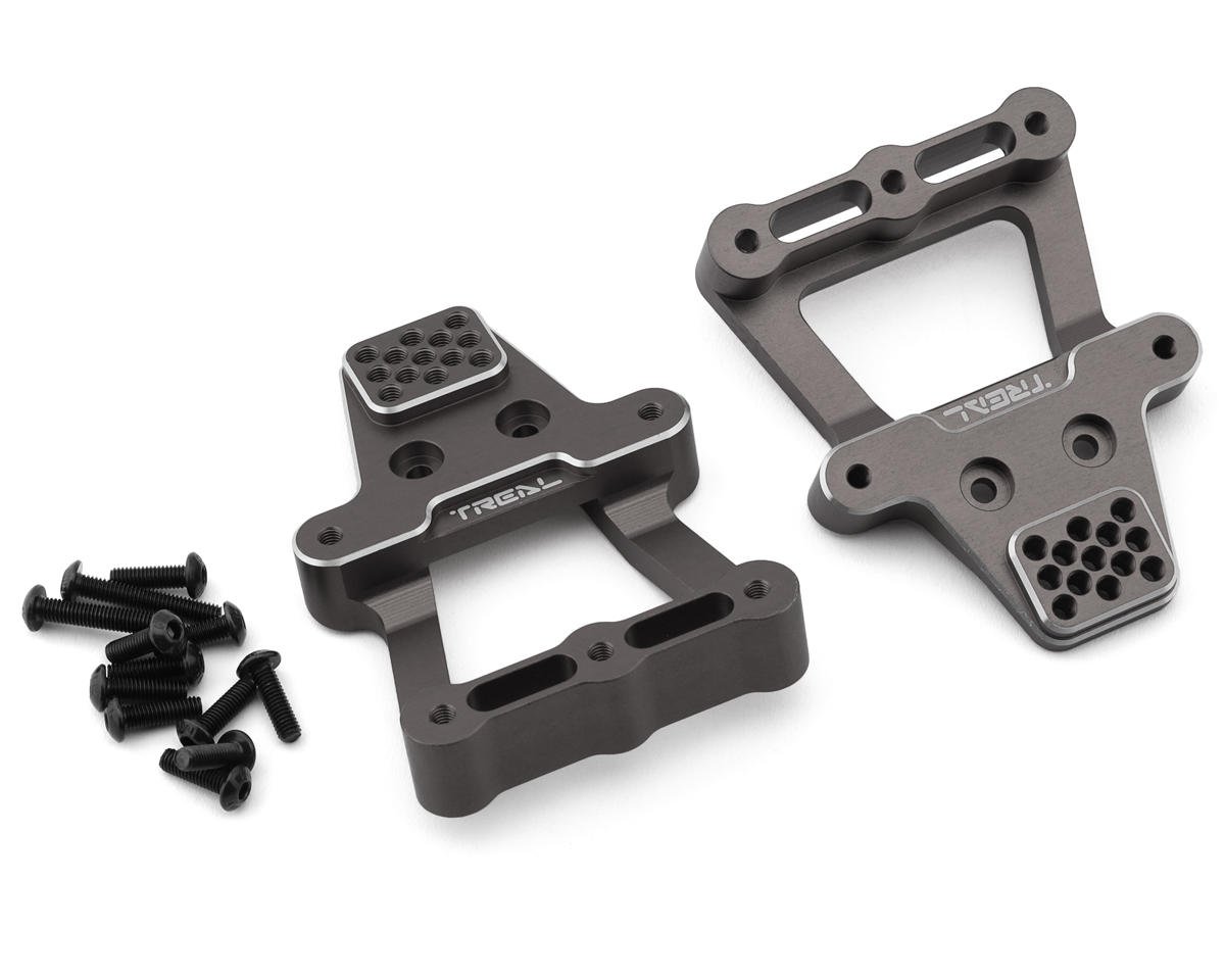 Treal Hobby Redcat Gen9 Aluminum Rear Shock Towers (Titanium) (2) (TLHTGEN9-42)