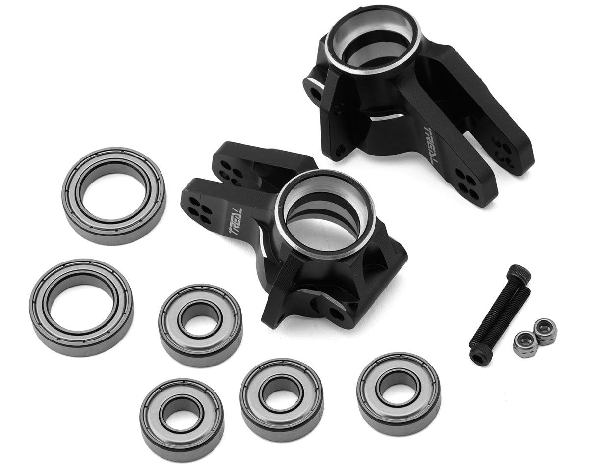 Treal Hobby Arrma Kraton 6S EXB Aluminum Rear Hubs (Black) (TLHTKRATON-07)
