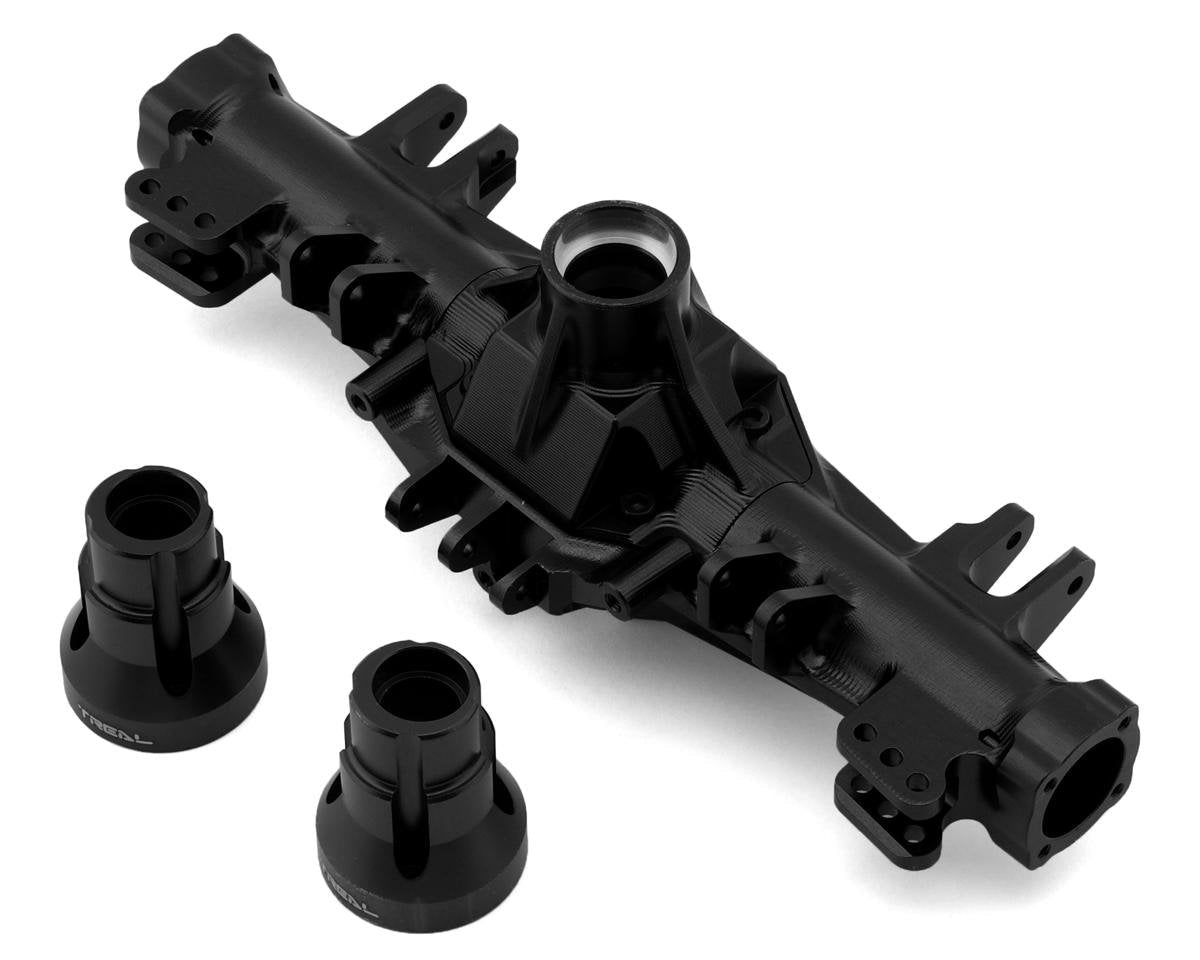 Treal Hobby Losi LMT CNC-Machined Aluminum Rear Axle Housing (Black) (TLHTLMT-03)