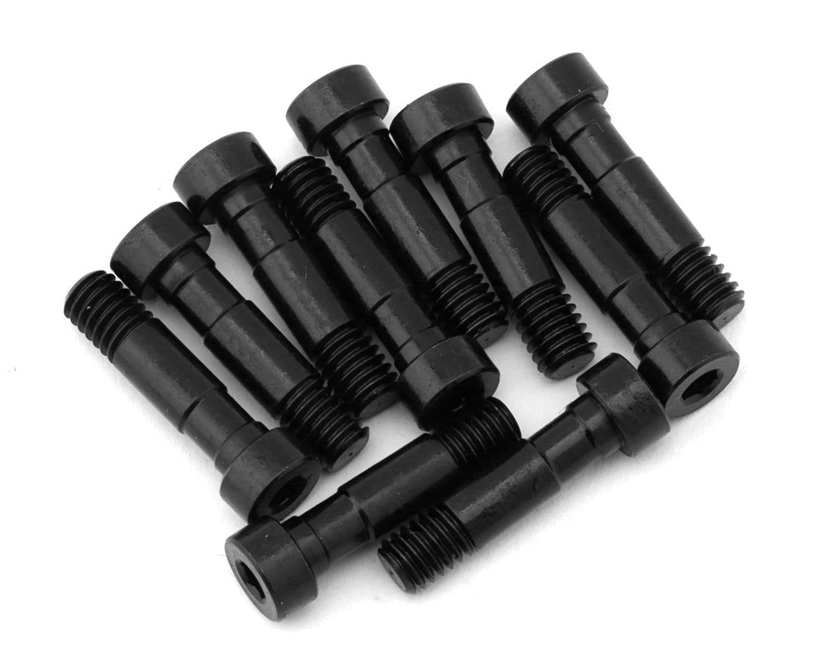 Treal Hobby Losi LMT Hardened Front Knuckle Pin Screws (Black) (10) (TLHTLMT-103)