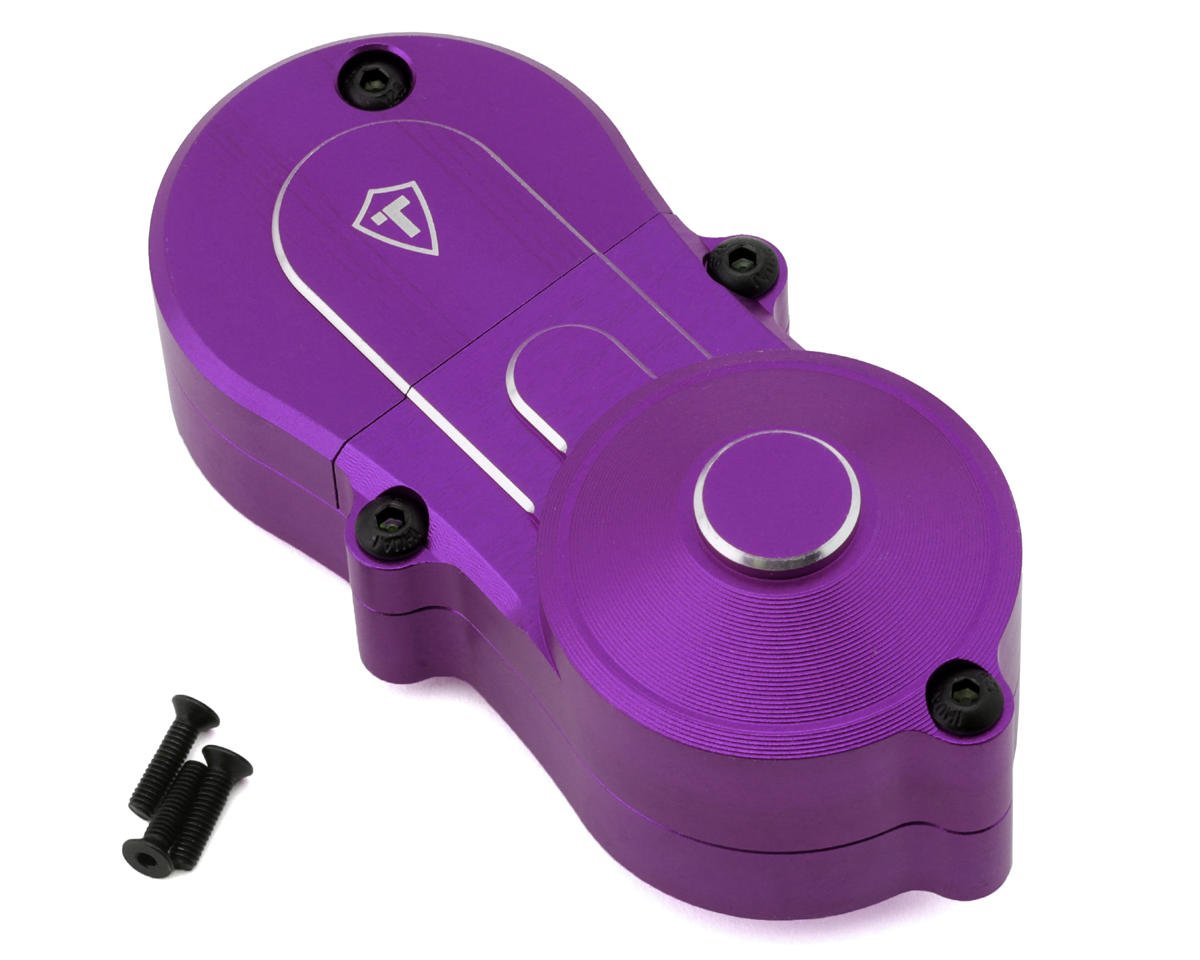 Treal Hobby Losi LMT Aluminum Outer Gearbox Housing (Purple) (TLHTLMT-110)