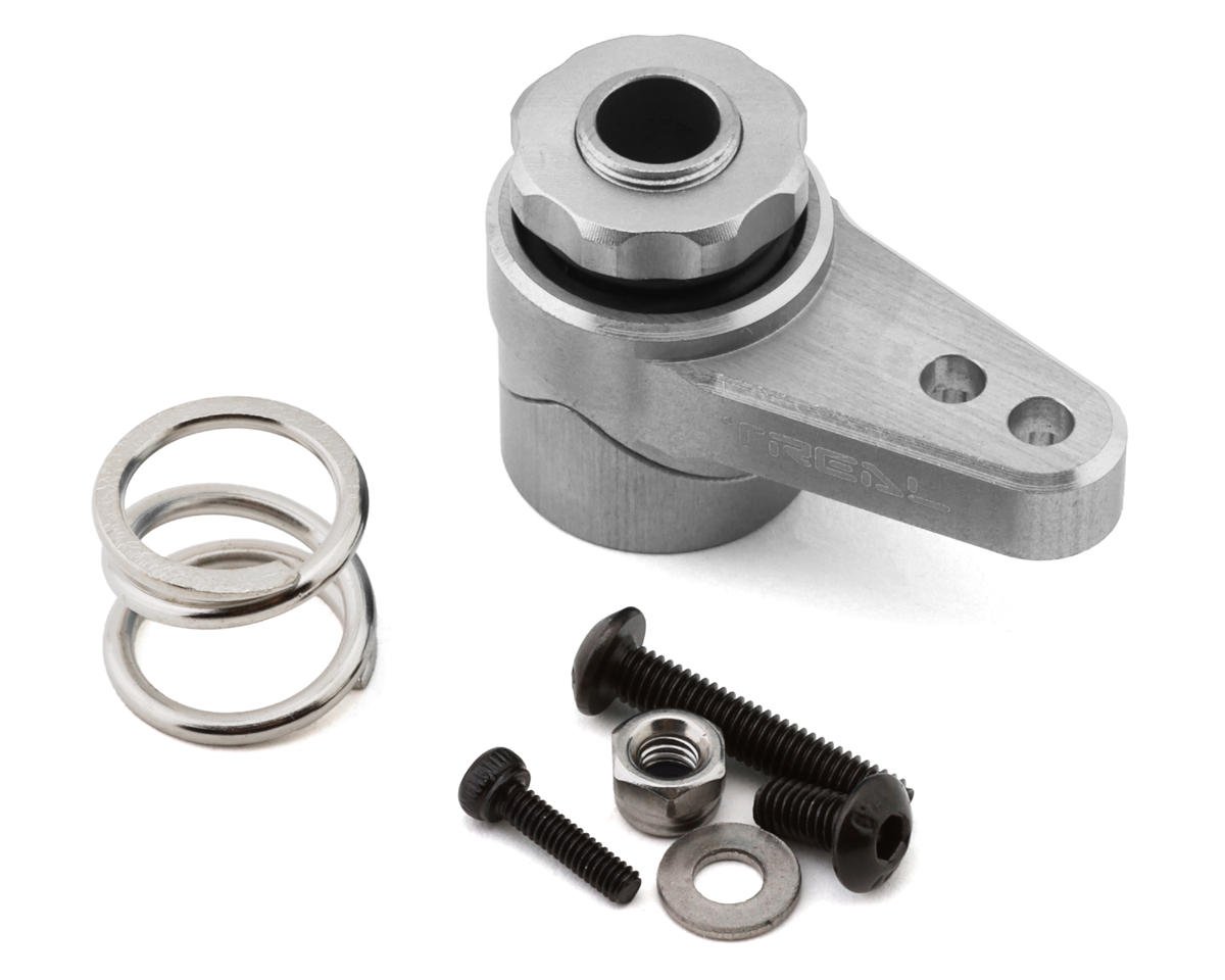 Treal Hobby Losi LMT Aluminum Servo Saver (25T) (Silver) (TLHTLMT-36)