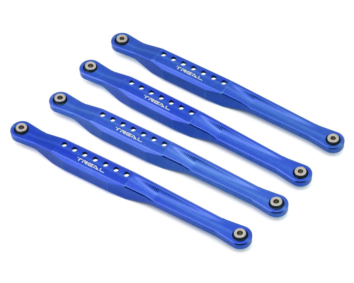 Treal Hobby Losi LMT Aluminum Lower Trailing Arms Link Set (Blue) (4) (TLHTLMT-38)