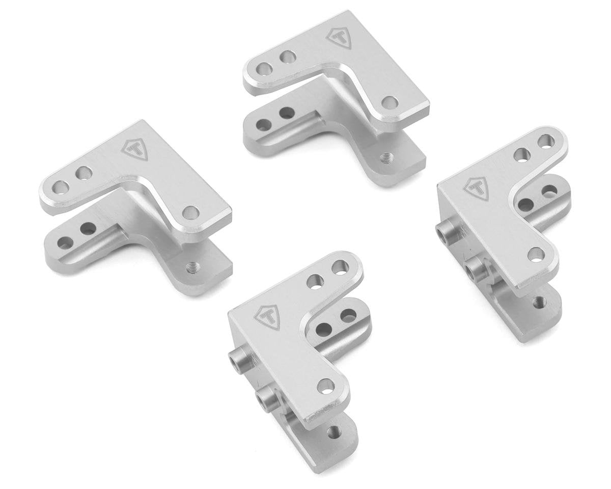 Treal Hobby Losi LMT Aluminum Shock Mount Set (4) (Silver) (TLHTLMT-44)