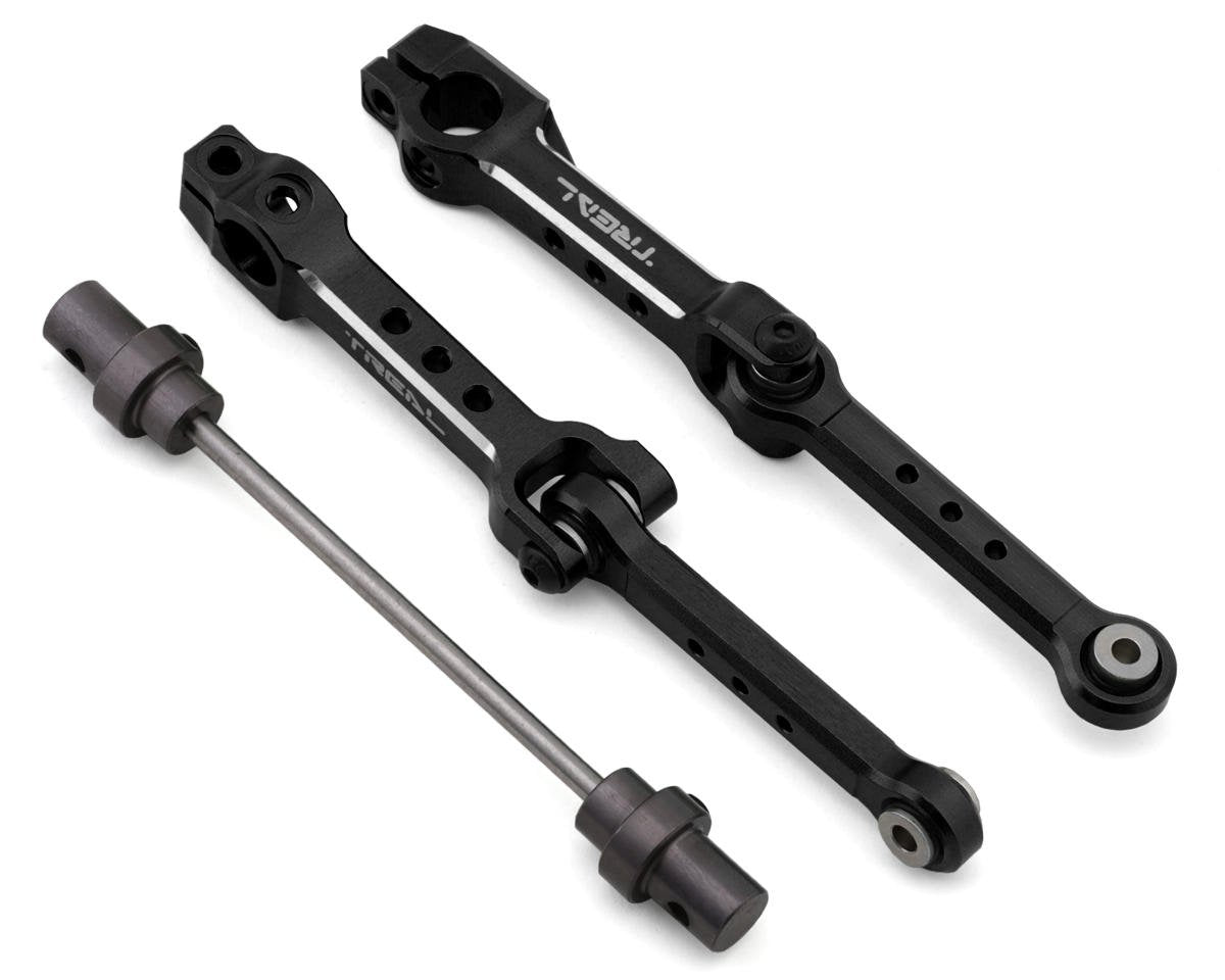 Treal Hobby Losi LMT CNC Aluminum Sway Bar Set (Black) (2) (Front/Rear) (TLHTLMT-45)