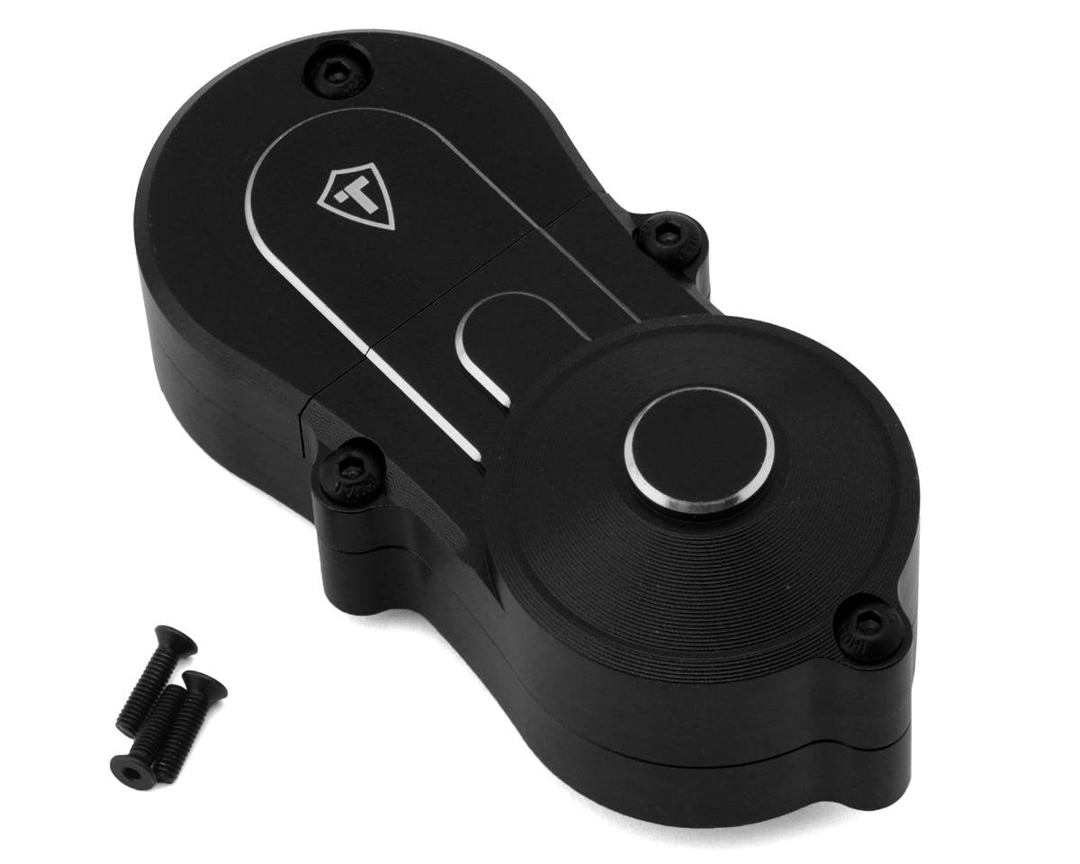 Treal Hobby Losi LMT Aluminum Outer Gearbox Housing (Black) (TLHTLMT-77)