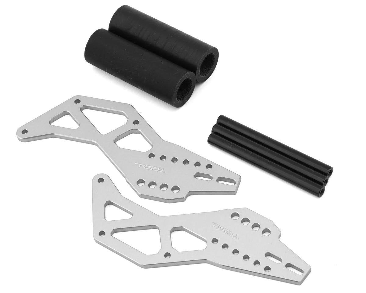 Treal Hobby Losi LMT Aluminum Adjustable STD Wheelie Bar (Silver) (TLHTLMT-92)