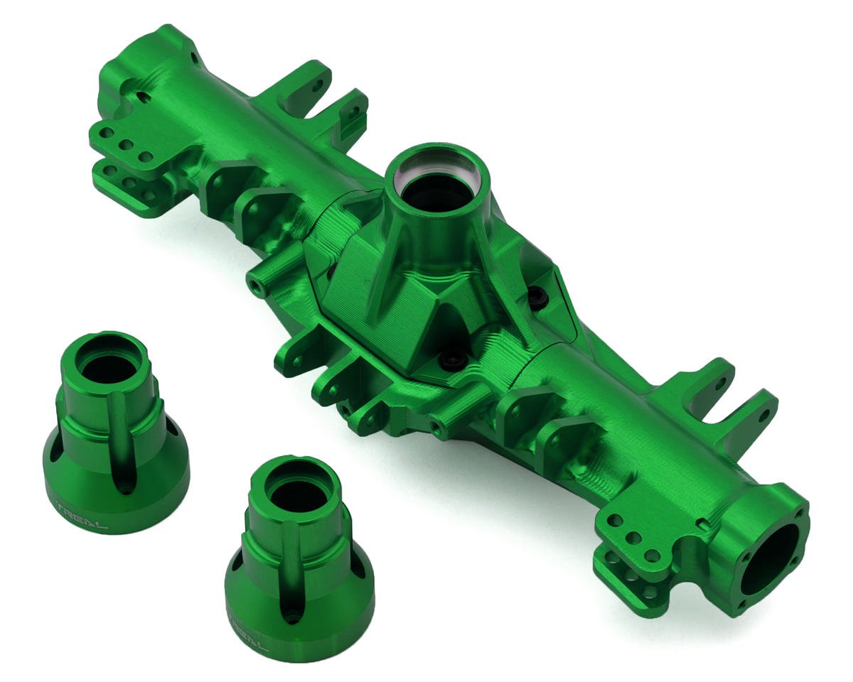 Treal Hobby Losi LMT CNC-Machined Aluminum Rear Axle Housing (Green) (TLHTLMT-96)