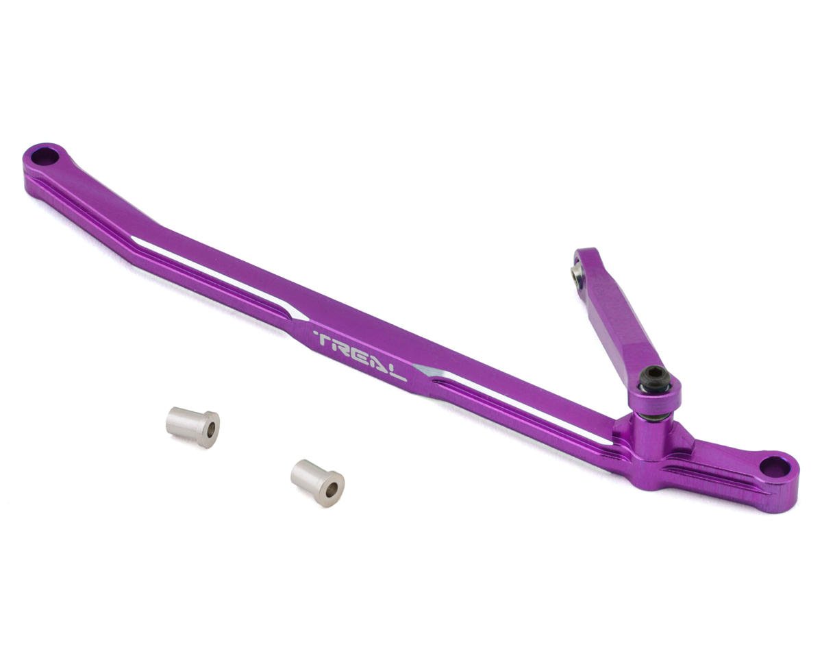 Treal Hobby Losi Mini LMT Aluminum Steering Links (Purple) (TLHTLMT18-24)