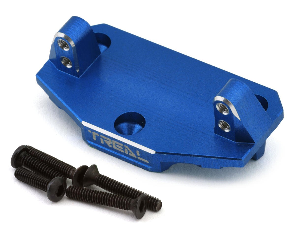 Treal Hobby Losi Mini LMT Aluminum Steering Servo Mount (Blue) (TLHTLMT18-27)