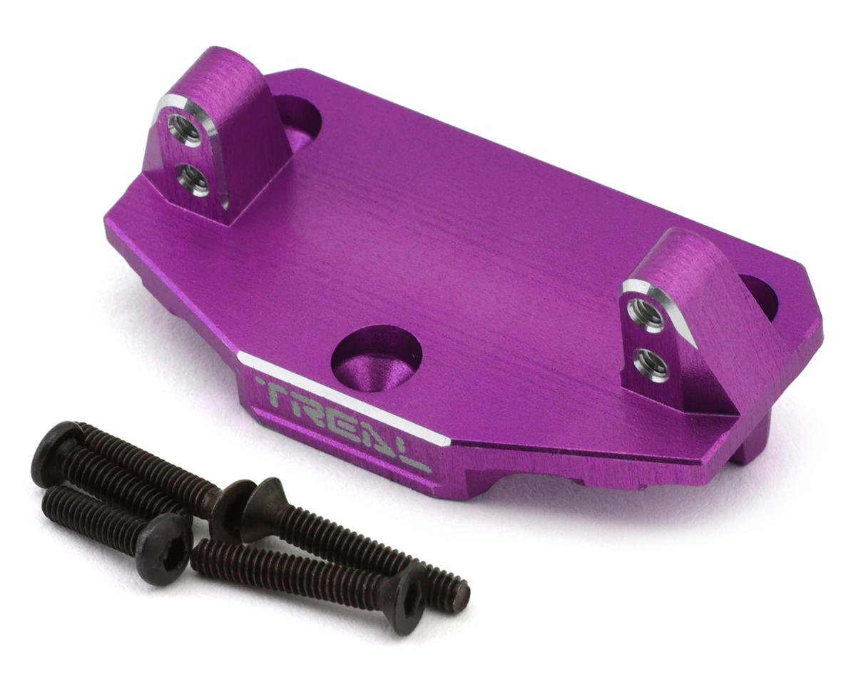 Treal Hobby Losi Mini LMT Aluminum Steering Servo Mount (Purple) (TLHTLMT18-29)