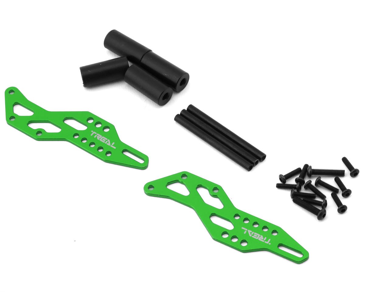 Treal Hobby Losi Mini LMT Aluminum Wheelie Bar Set (Green) (TLHTLMT18-82)