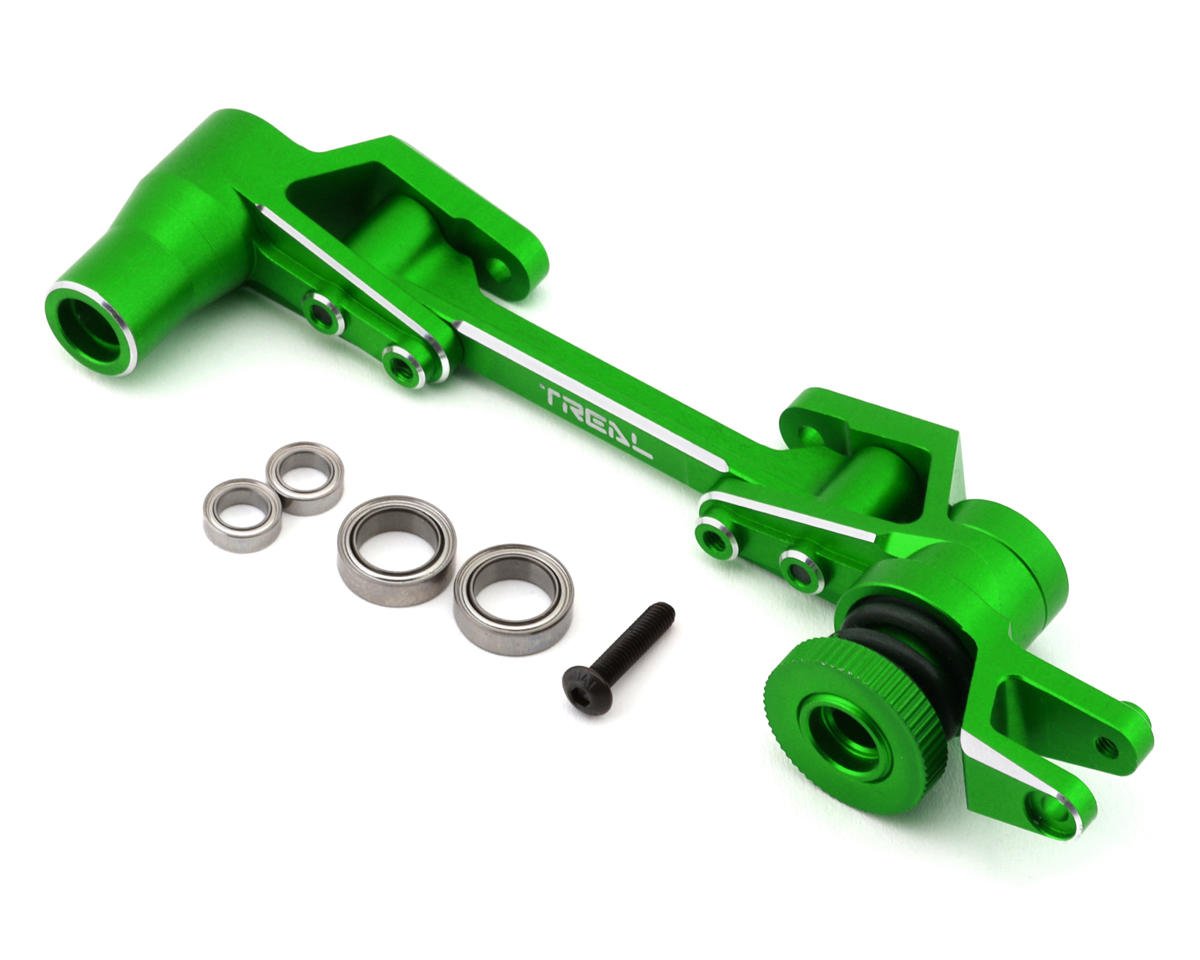 Treal Hobby Aluminum Servo Saver Steering Bellcrank Set for Traxxas Maxx (TLHTMAXX-11)