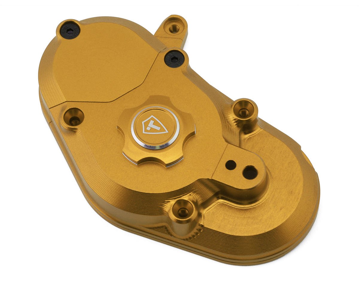 Treal Hobby Losi Promoto MX CNC Aluminum Transmission Case (Gold) (TLHTPROMOTOMX-134)
