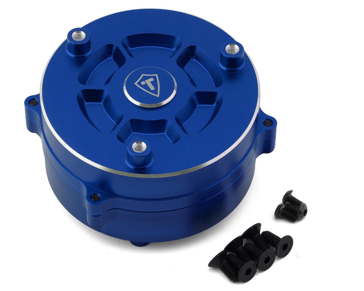 Treal Hobby Promoto MX Aluminum Flywheel Housing (Blue) (TLHTPROMOTOMX-180)