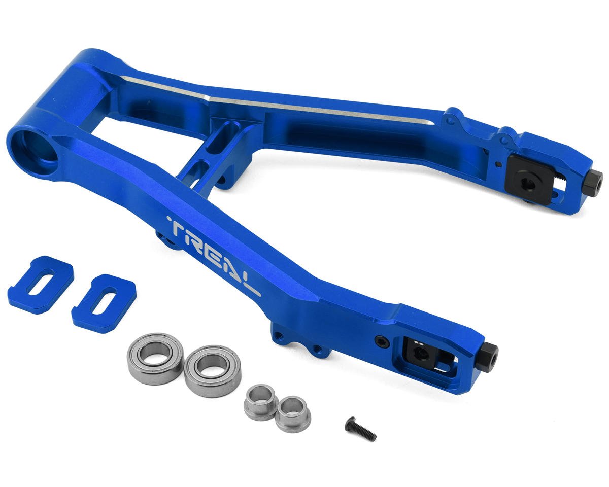 Treal Hobby Losi Promoto Adjustable CNC Aluminum Swingarm (Blue) (TLHTPROMOTOMX-204)