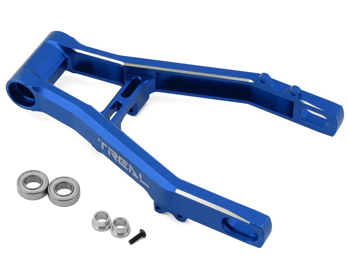 Treal Hobby Promoto CNC Aluminum Swingarm (Blue) (TLHTPROMOTOMX-38)