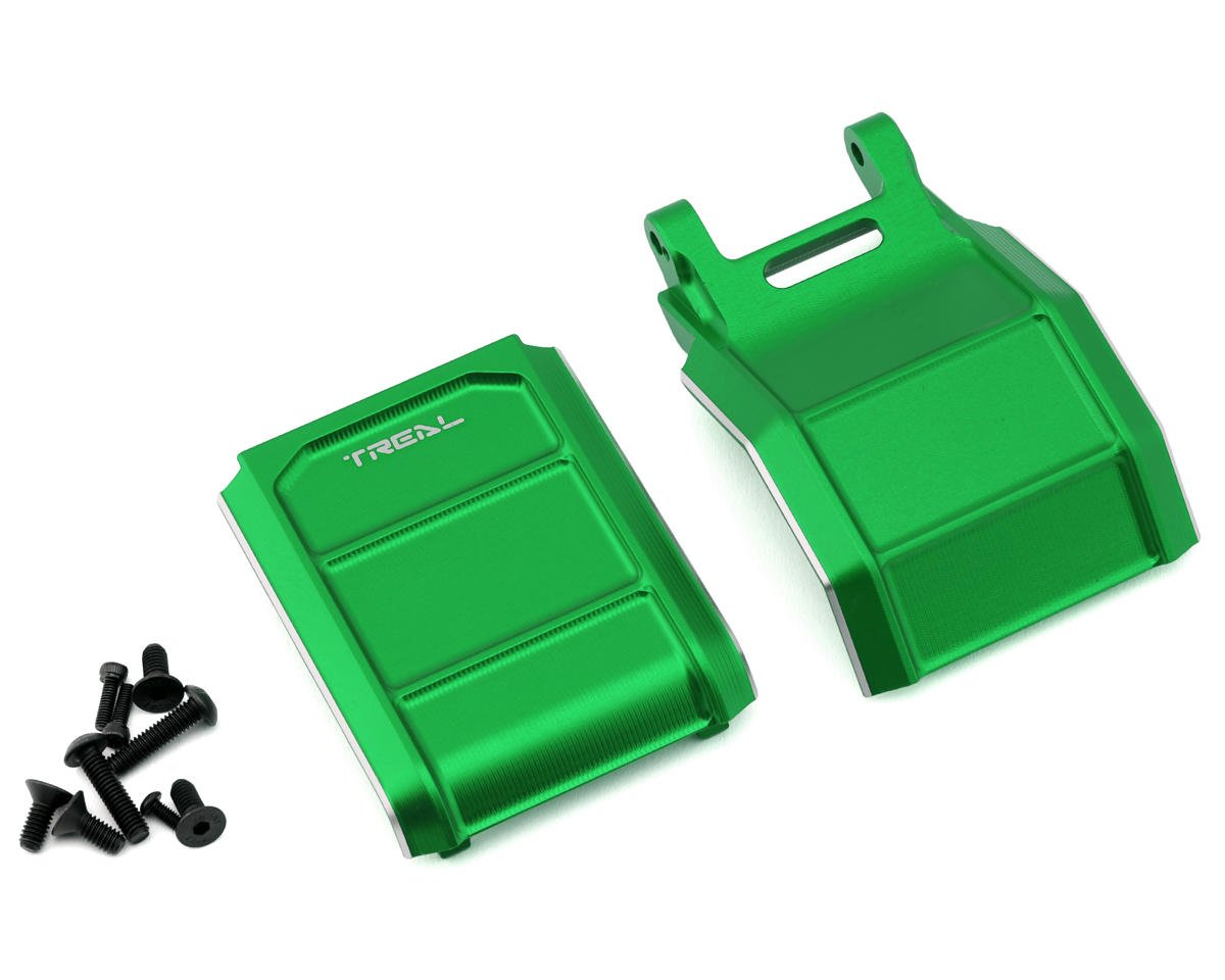 Treal Hobby Losi Promoto MX CNC Aluminum Skid Plate (Green) (TLHTPROMOTOMX-58)