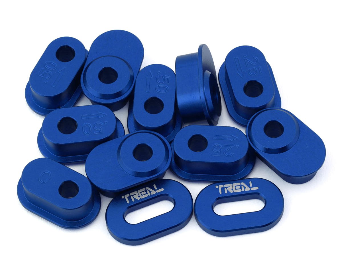 Treal Hobby Losi Promoto MX CNC Aluminum Chain Tensioner Adjustment Insert Set (TLHTPROMOTOMX-69)