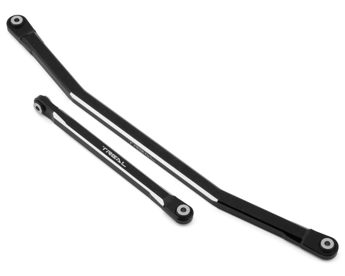 Treal Hobby Axial RBX10 Ryft Aluminum Steering Links (Black) (TLHTRYFT-28)
