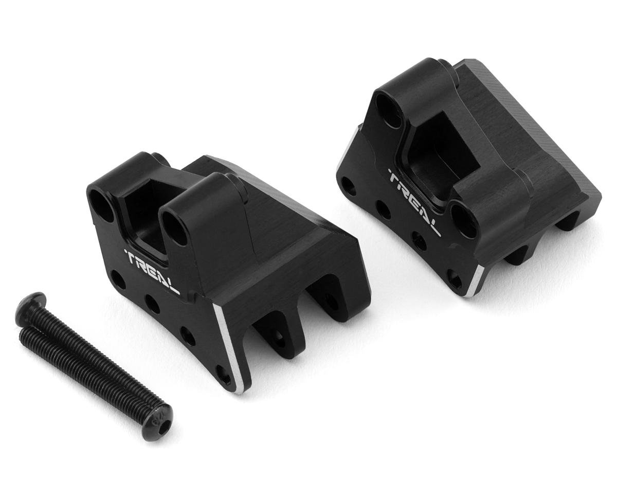 Treal Hobby Axial RBX10 Ryft Aluminum Rear Shock Mounts (Black) (2) (4-Holes) (TLHTRYFT-40)