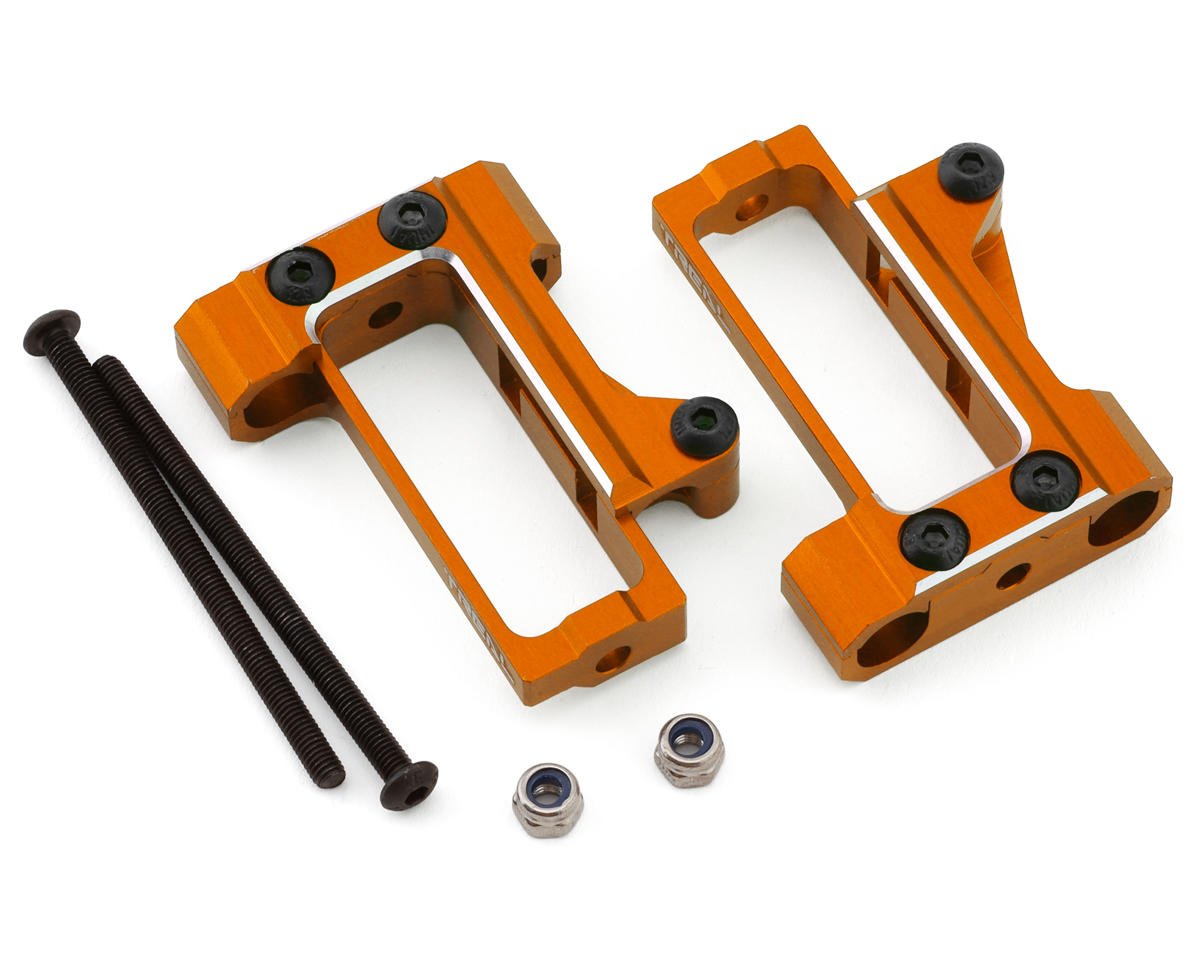 Treal Hobby Axial RBX10 Ryft Aluminum Front Shock Mounts (Orange) (2) (TLHTRYFT-44)