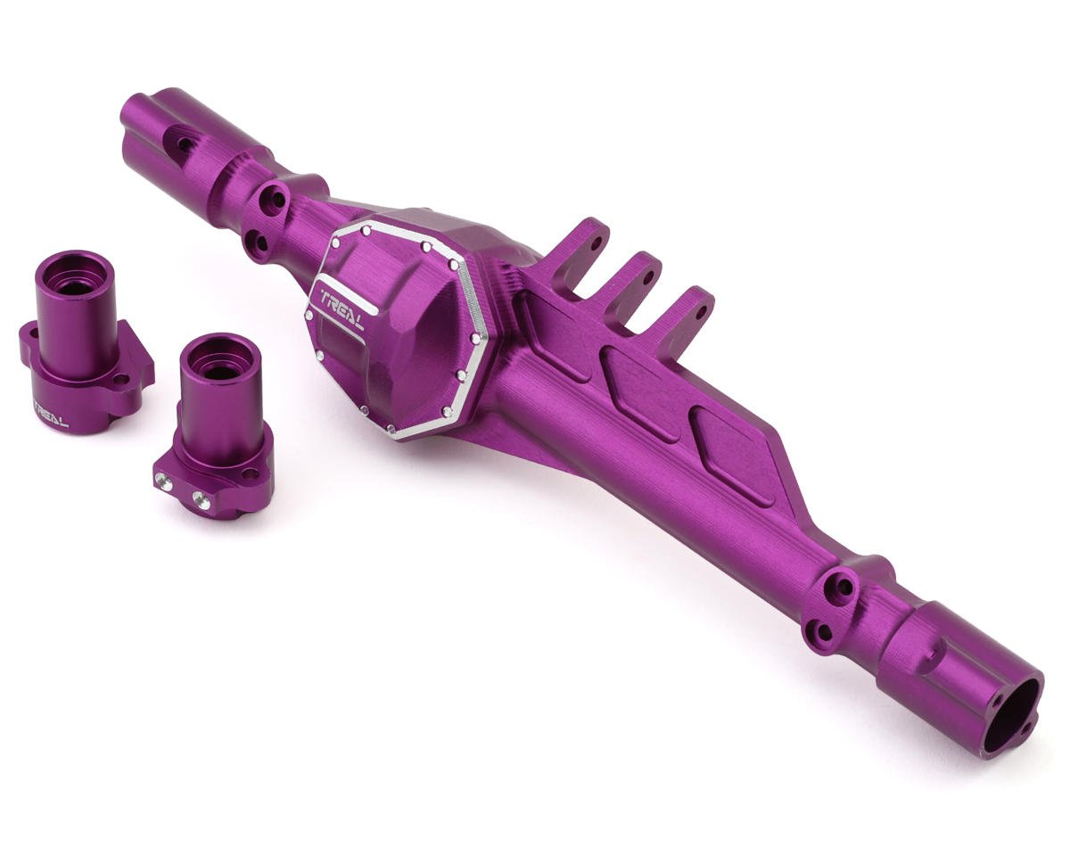 Treal Hobby RBX10 Ryft Aluminum Rear Axle Housing (Purple) (TLHTRYFT-67)