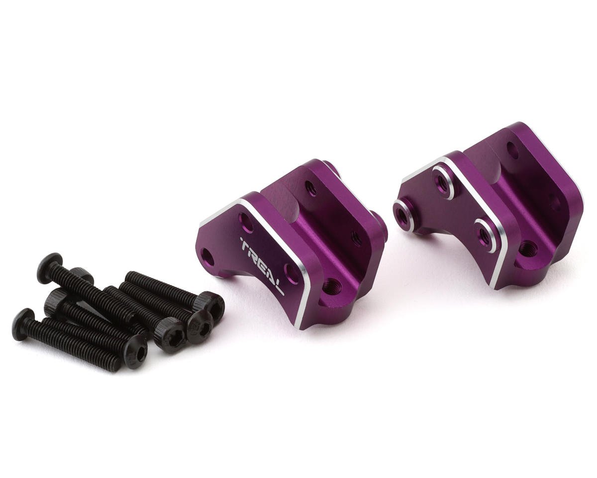 Treal Hobby Axial RBX10 Ryft Aluminum Front Link Mounts (Purple) (2) (TLHTRYFT-76)