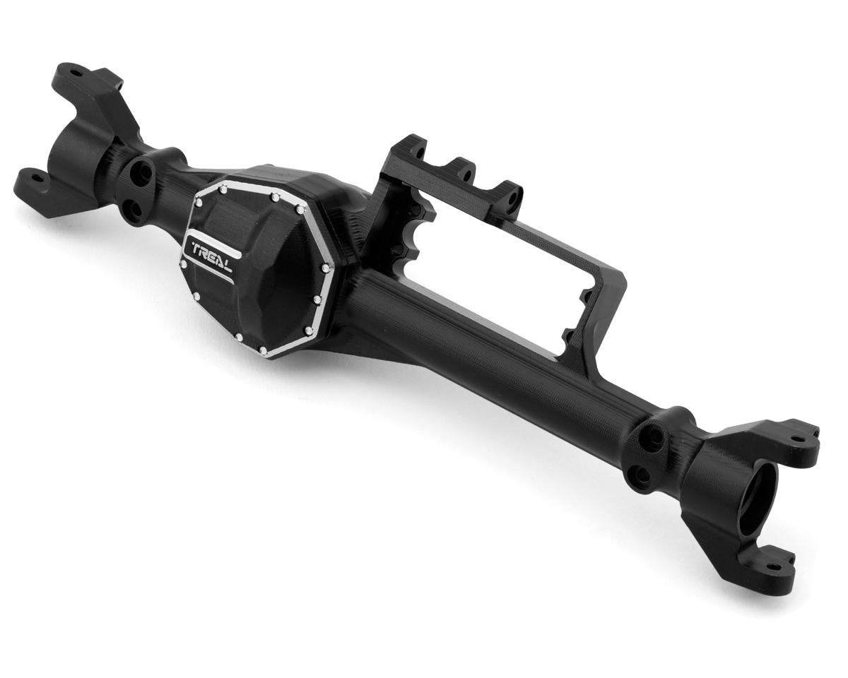 Treal Hobby Axial RBX10 Ryft Aluminum Rear 4WS Axle Housing (Black) (TLHTRYFT-82)