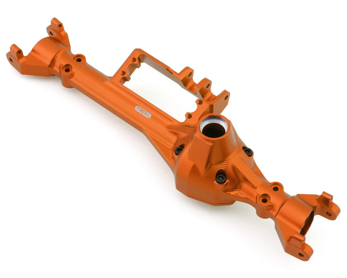 Treal Hobby Axial RBX10 Ryft Aluminum Rear 4WS Axle Housing (Orange) (TLHTRYFT-83)