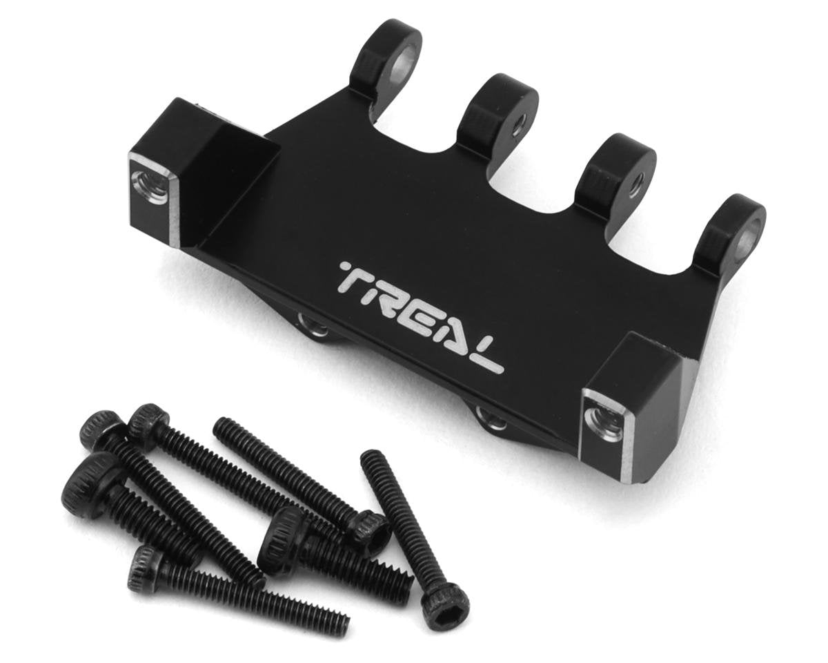 Treal Hobby Axial SCX24 Aluminum Servo Mount (Black) (EcoPower/Emax) (TLHTSCX24-124)