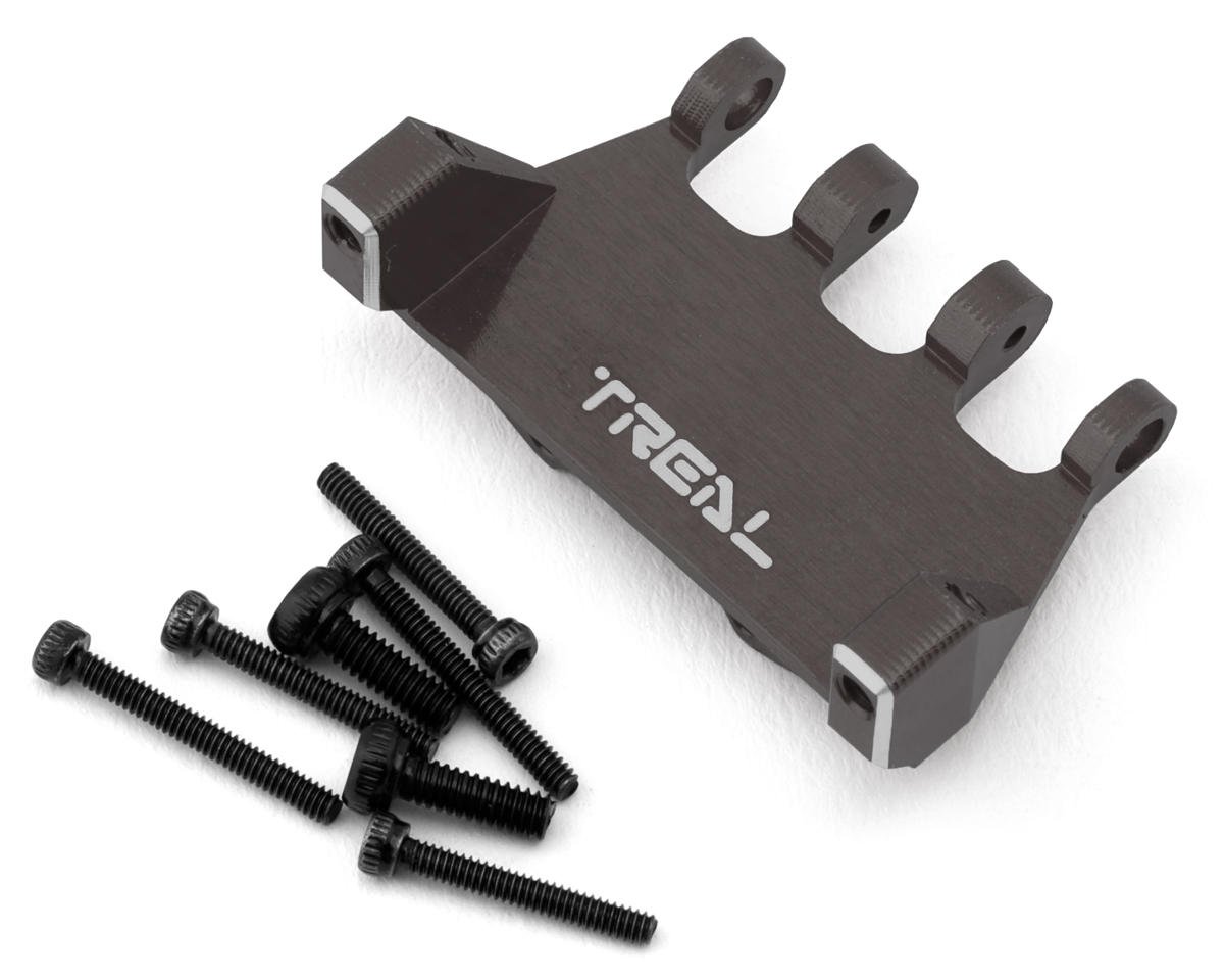 Treal Hobby Axial SCX24 Aluminum Servo Mount (Grey) (EcoPower/Emax) (TLHTSCX24-126)