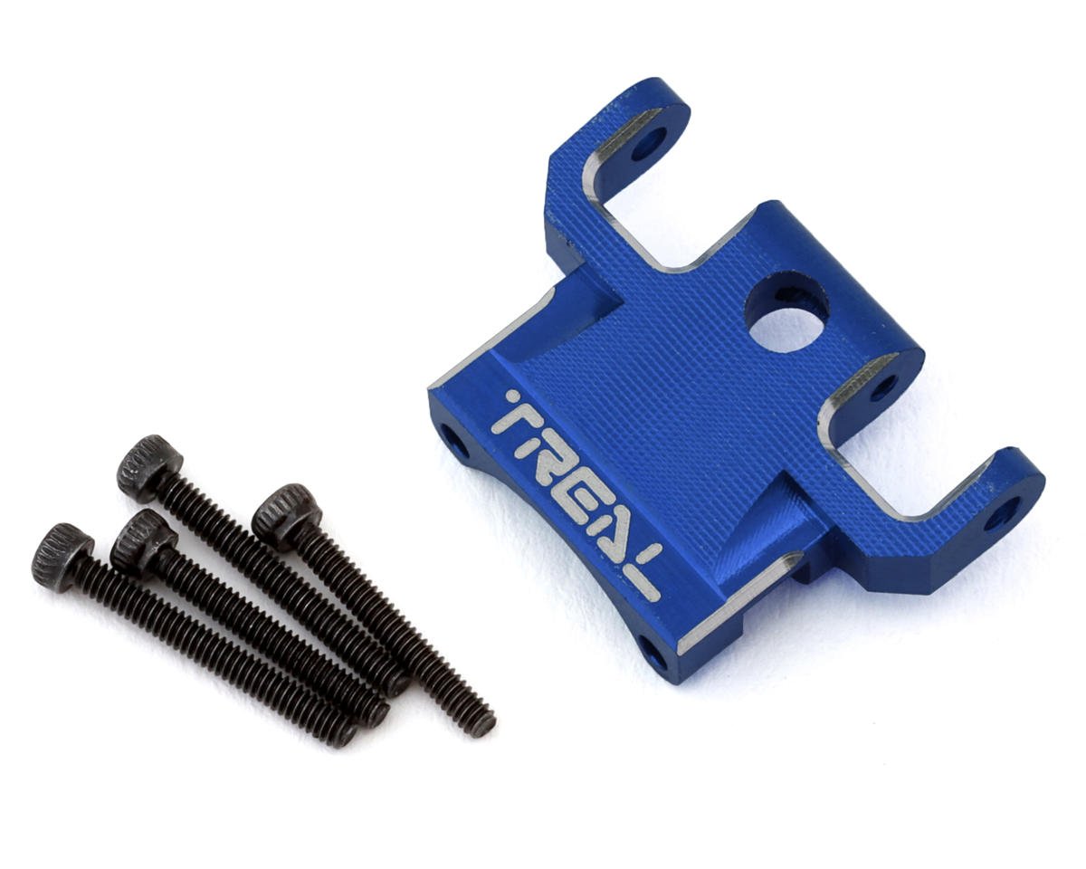 Treal Hobby Axial SCX24 Aluminum Rear Upper Link Mount (Blue) (TLHTSCX24-131)
