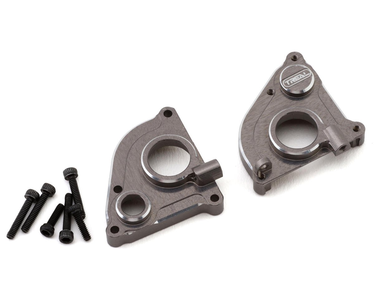 Treal Hobby Axial SCX24 CNC Aluminum Transmission Case (Grey) (TLHTSCX24-16)