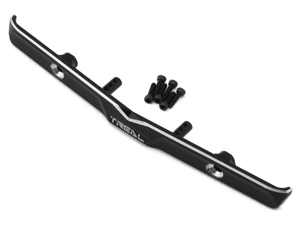 Treal Hobby Axial SCX24 Aluminum Front Bumper (Black) (C10) (TLHTSCX24-216)