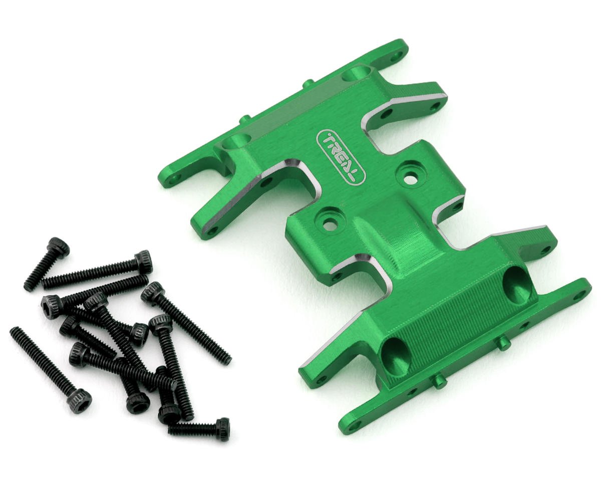 Treal Hobby Axial SCX24 Aluminum Skid Plate (Green) (TLHTSCX24-59)