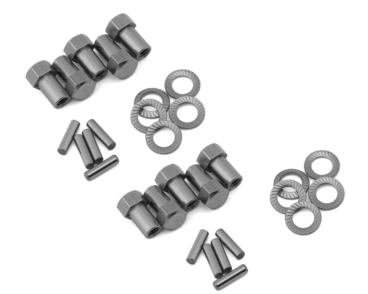 Treal Hobby Axial SCX24 Extended Wheel Hub Hardware (TLHTSCX24-76)