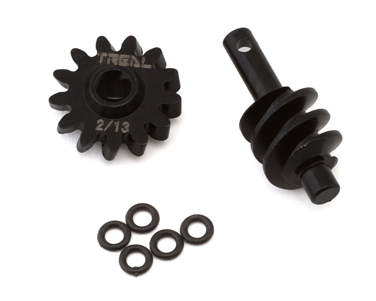 Treal Hobby Axial SCX24 Steel Overdrive Differential Gears (2T/13T) (TLHTSCX24-98)