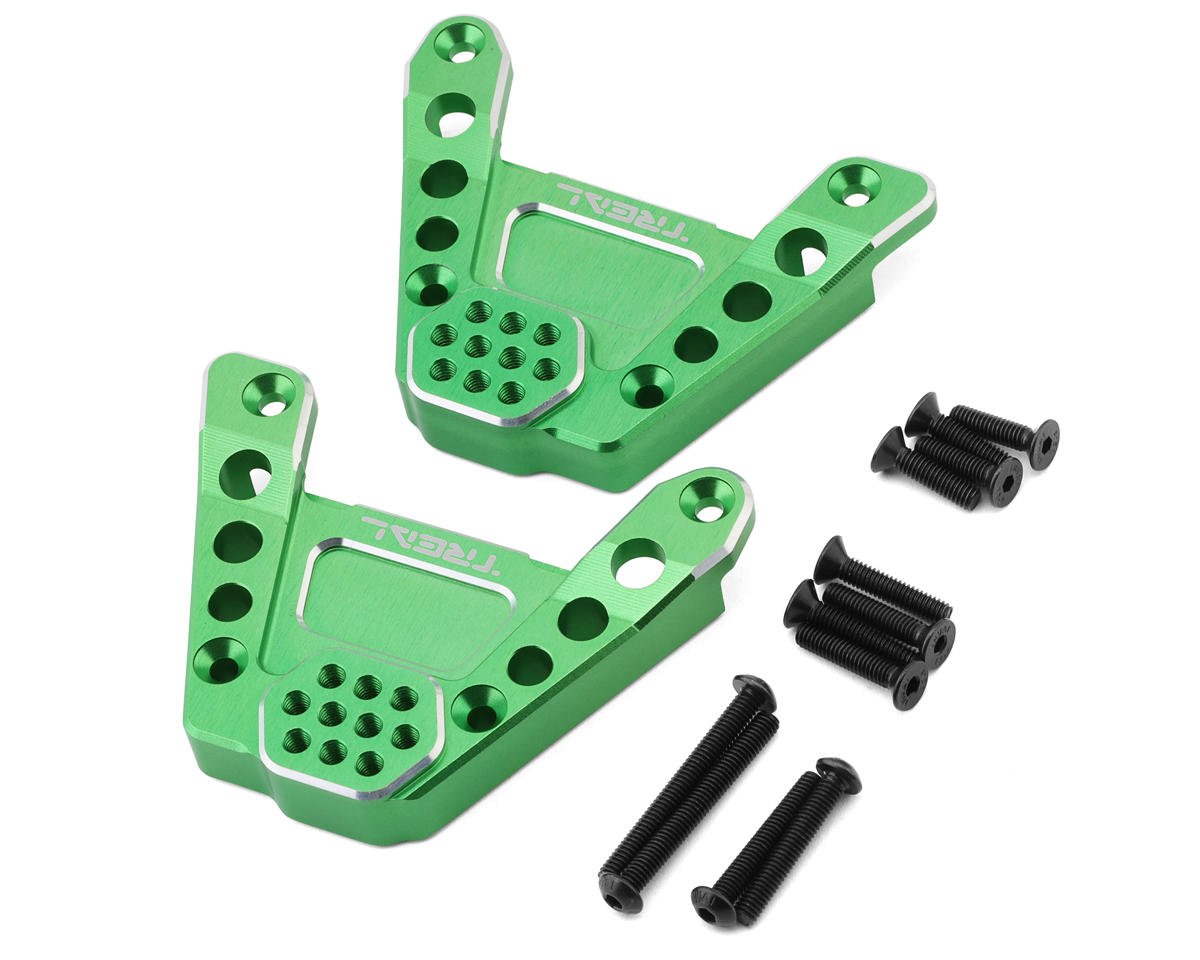 Treal Hobby Axial SCX6 Aluminum Rear Shock Tower (Green) (TLHTSCX6-15)
