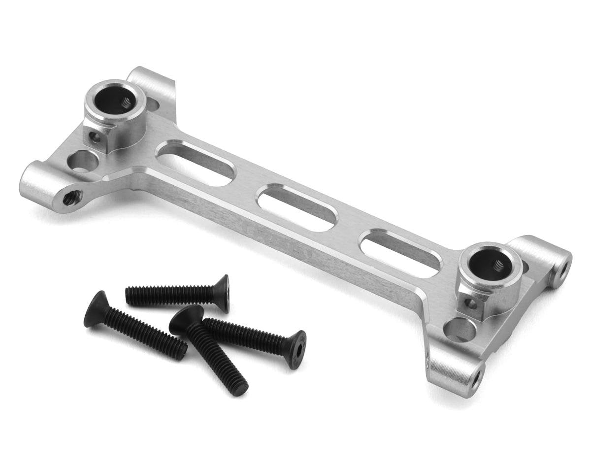 Treal Hobby Axial SCX6 Aluminum Rear Chassis/Shock Tower Brace (Silver) (TLHTSCX6-41)