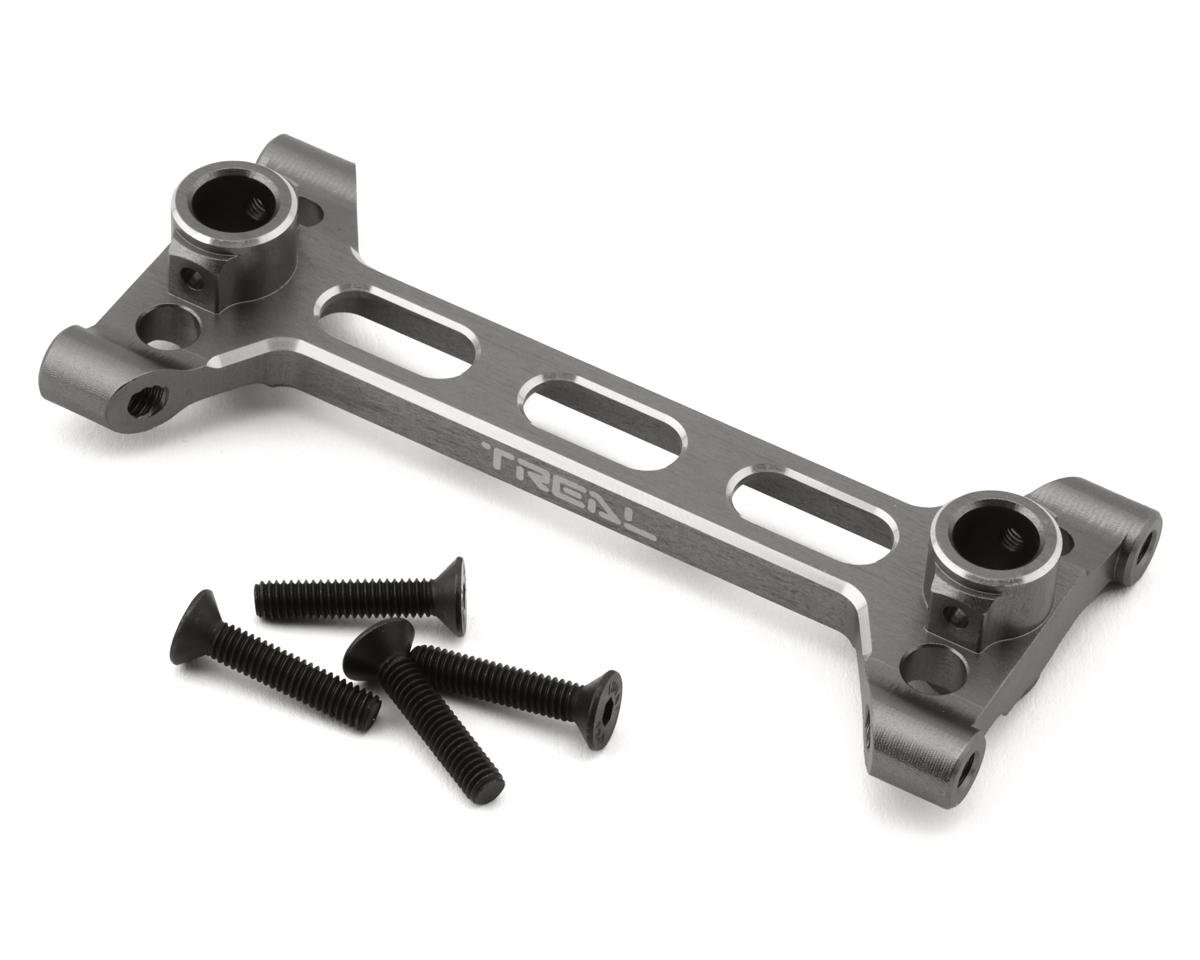 Treal Hobby Axial SCX6 Aluminum Rear Chassis/Shock Tower Brace (Titanium) (TLHTSCX6-42)