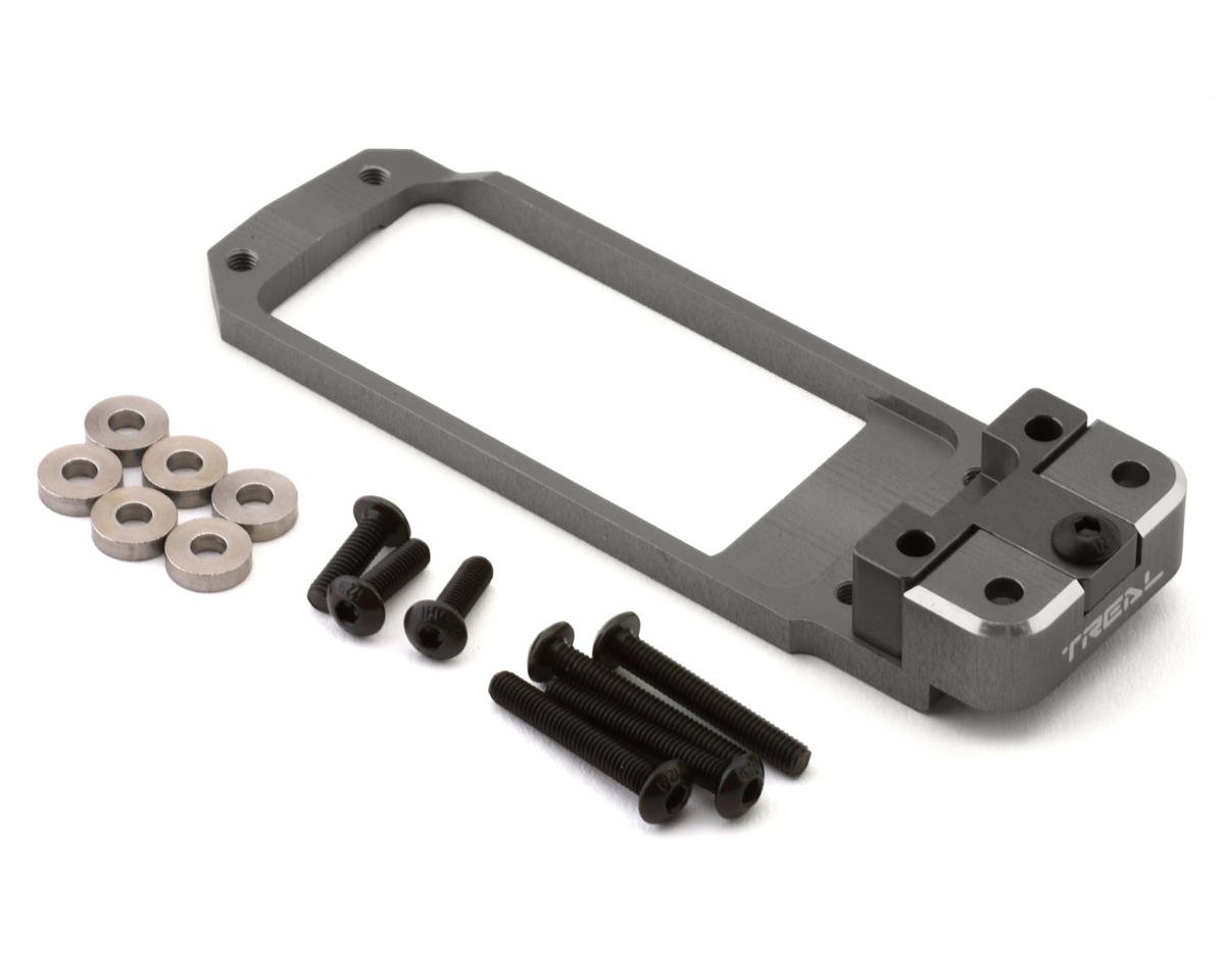 Treal Hobby SCX6 Adjustable Aluminum Servo Mount (Titanium) (TLHTSCX6-50)
