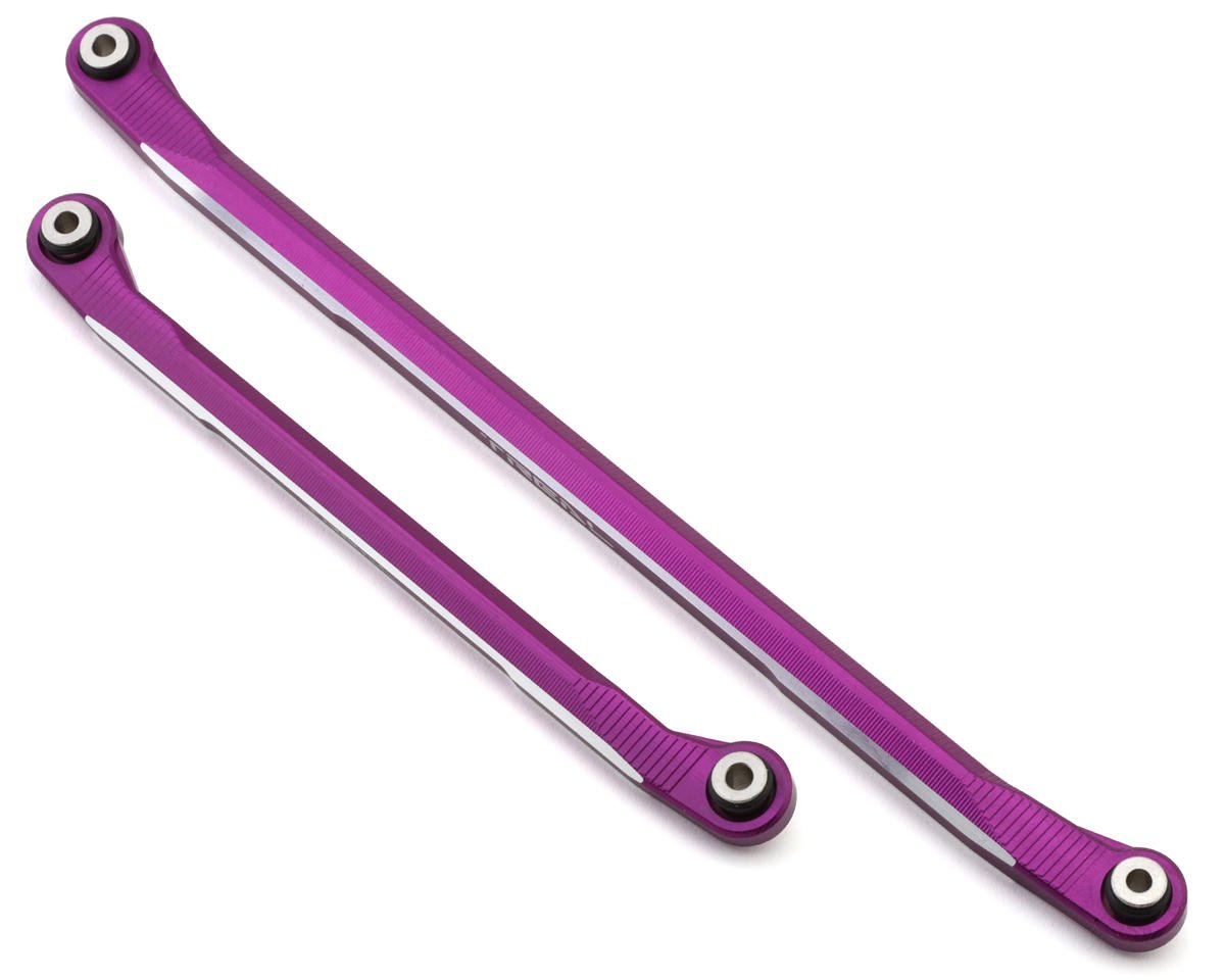 Treal Hobby SCX6 Aluminum Steering Links (Purple) (TLHTSCX6-67)