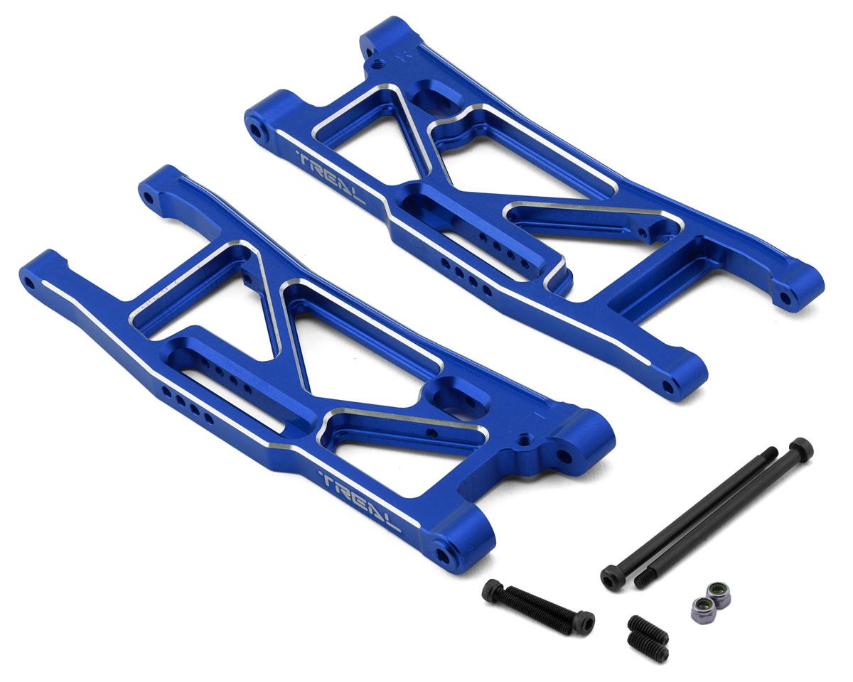 Treal Hobby Aluminum Rear Suspension Arms for Traxxas Sledge (Blue) (2) (TLHTSLEDGE-22)