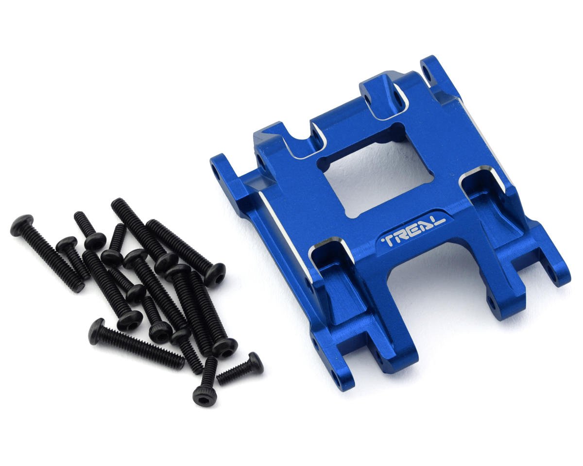 Treal Hobby Aluminum Center Skid Plate for Traxxas TRX-4M (Blue) (TLHTTRX-4M-24)