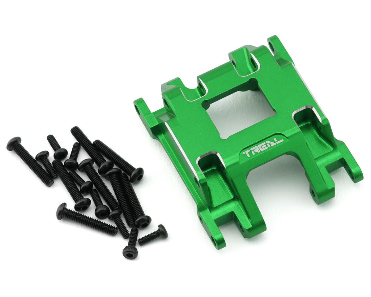 Treal Hobby Aluminum Center Skid Plate for Traxxas TRX-4M (Green) (TLHTTRX-4M-25)